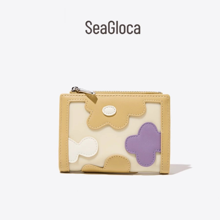 [SeaGloca] Petal-Pop Bifold Wallet