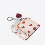 [SeaGloca] Heart-Print Card Holders