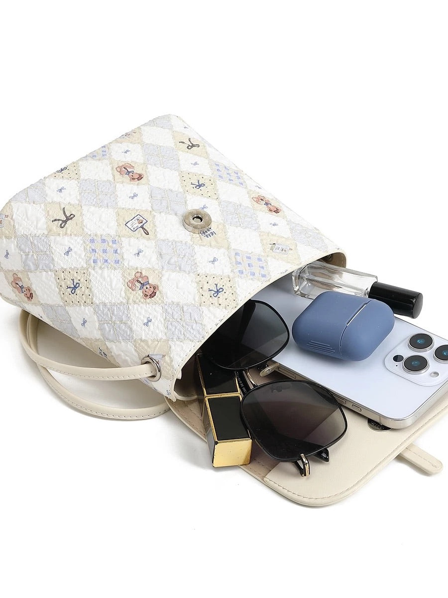 Leather Bear Bag [No Bag Charm]