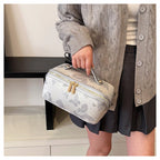 Imperial Blossom Embroidered Makeup Bag