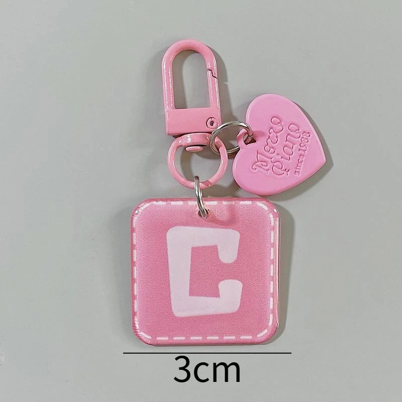 Acrylic Letter Charm