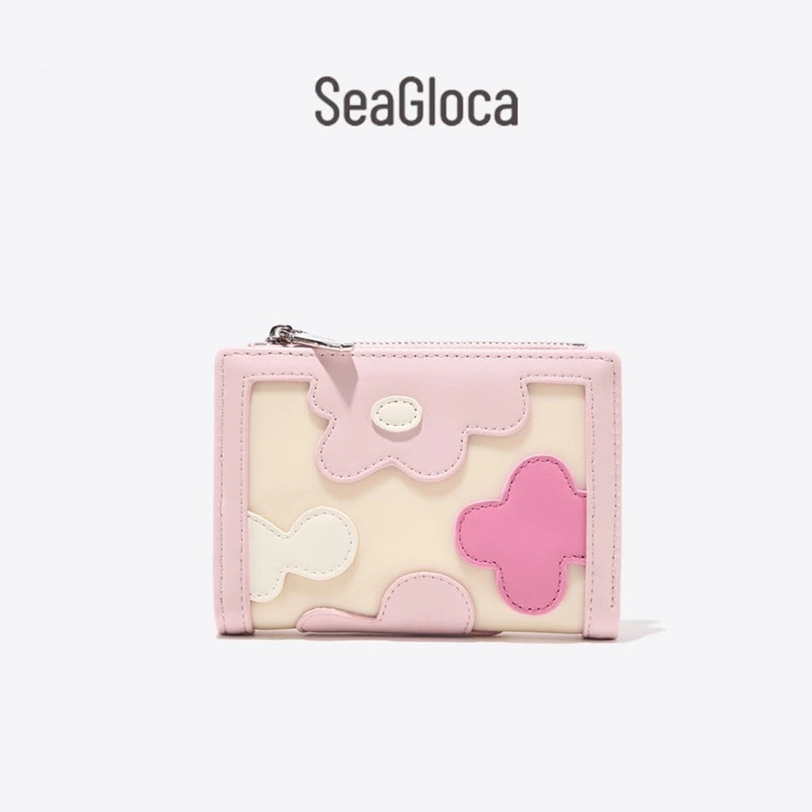 [SeaGloca] ペタルポップ二つ折り財布