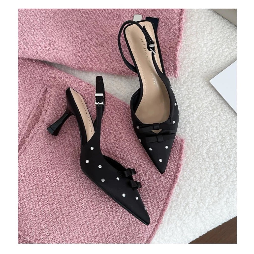 Midnight Sparkle Heels