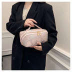 Imperial Blossom Embroidered Makeup Bag