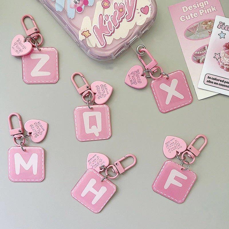 Acrylic Letter Charm