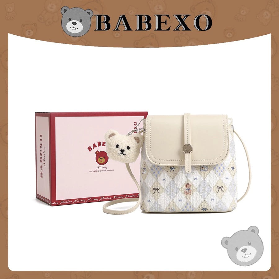 Leather Bear Bag [No Bag Charm]